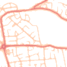 Daytime road noise heatmap for M41 8SU