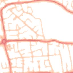 Daytime road noise heatmap for M41 8SX
