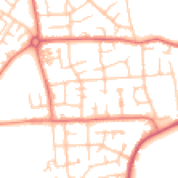 Daytime road noise heatmap for M41 8TD