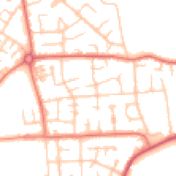 Daytime road noise heatmap for M41 8UW