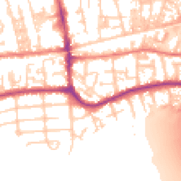 Daytime road noise heatmap for M41 9AF