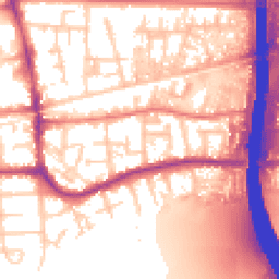 Daytime road noise heatmap for M41 9AG