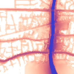 Daytime road noise heatmap for M41 9BB