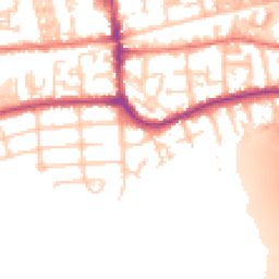 Daytime road noise heatmap for M41 9GH