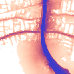 Daytime road noise heatmap for M41 9LF