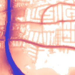 Daytime road noise heatmap for M41 9NF