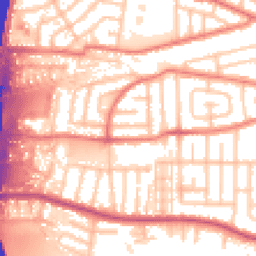 Daytime road noise heatmap for M41 9PR