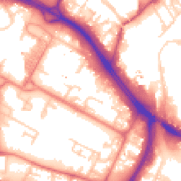 Daytime road noise heatmap for M6 5AW