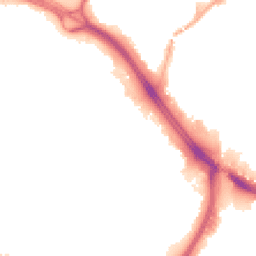 Night-time road noise heatmap for M6 5AW