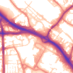 Daytime road noise heatmap for M6 5BR