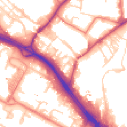Daytime road noise heatmap for M6 5BT