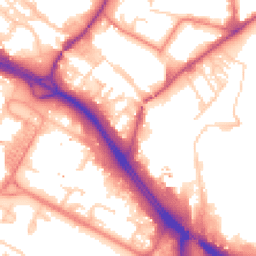 Daytime road noise heatmap for M6 5BW