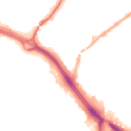 Night-time road noise heatmap for M6 5BY