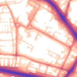 Daytime road noise heatmap for M6 5DT