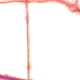 Night-time road noise heatmap for M6 5DU