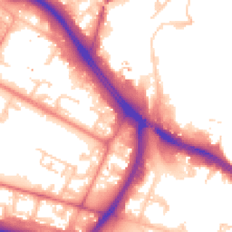Daytime road noise heatmap for M6 5EL