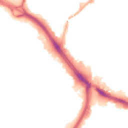 Night-time road noise heatmap for M6 5EQ