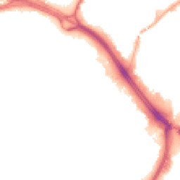 Night-time road noise heatmap for M6 5ES