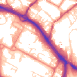 Daytime road noise heatmap for M6 5EU