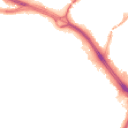 Night-time road noise heatmap for M6 5FG