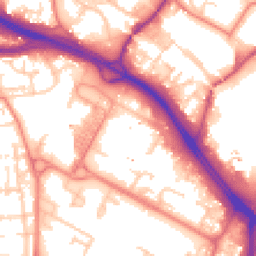 Daytime road noise heatmap for M6 5FJ
