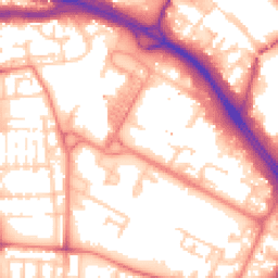 Daytime road noise heatmap for M6 5FN