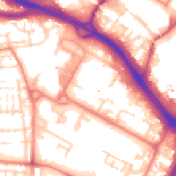 Daytime road noise heatmap for M6 5FQ