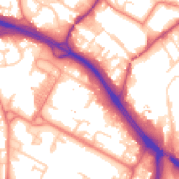 Daytime road noise heatmap for M6 5FU