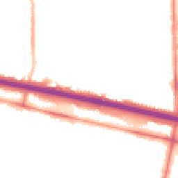 Night-time road noise heatmap for M6 5FZ