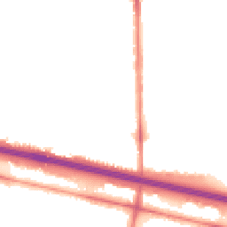 Night-time road noise heatmap for M6 5GD