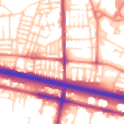 Daytime road noise heatmap for M6 5GL