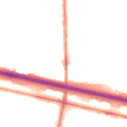 Night-time road noise heatmap for M6 5GL
