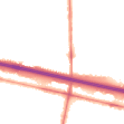 Night-time road noise heatmap for M6 5GR