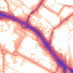 Daytime road noise heatmap for M6 5HE