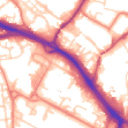 Daytime road noise heatmap for M6 5HH