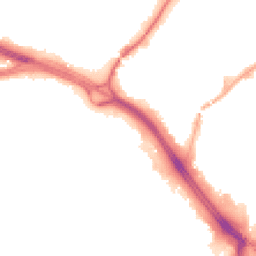 Night-time road noise heatmap for M6 5HH
