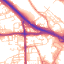 Daytime road noise heatmap for M6 7AF