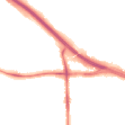 Night-time road noise heatmap for M6 7AH