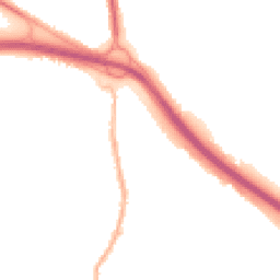 Night-time road noise heatmap for M6 7GY