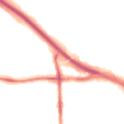 Night-time road noise heatmap for M6 7HL