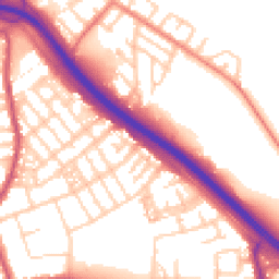 Daytime road noise heatmap for M6 7HP