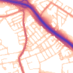 Daytime road noise heatmap for M6 7RF