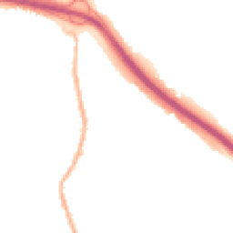 Night-time road noise heatmap for M6 7RF