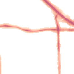 Night-time road noise heatmap for M6 8RH