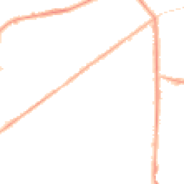 Night-time road noise heatmap for M7 1AD