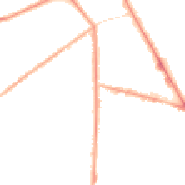 Night-time road noise heatmap for M7 1AL