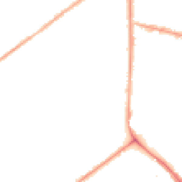 Night-time road noise heatmap for M7 1BL