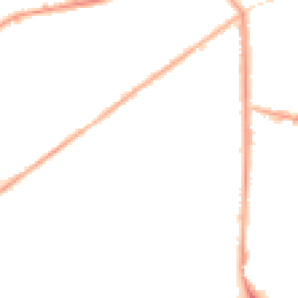 Night-time road noise heatmap for M7 1BQ