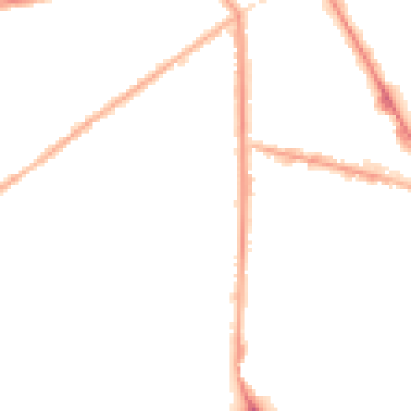 Night-time road noise heatmap for M7 1BT
