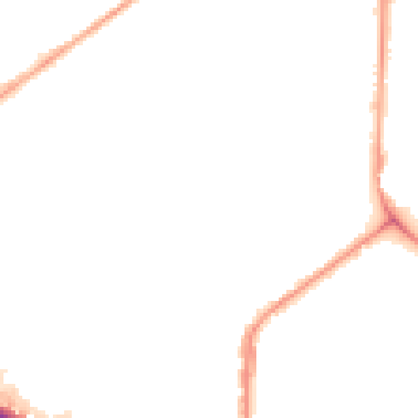 Night-time road noise heatmap for M7 1PH